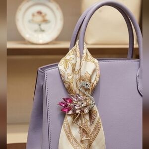 Vintage Flamingo Brooch